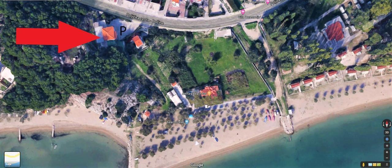 Beach Apartments "Bili Cvitak" Duće Exteriér fotografie