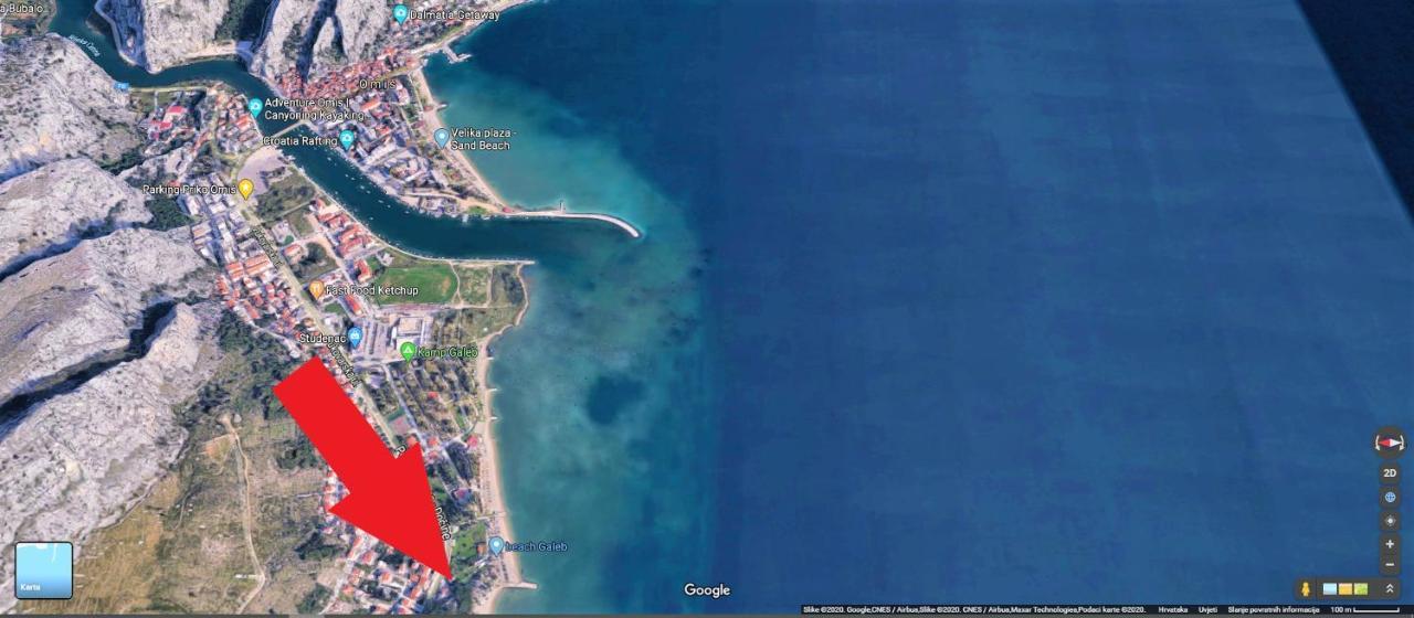 Beach Apartments "Bili Cvitak" Duće Exteriér fotografie