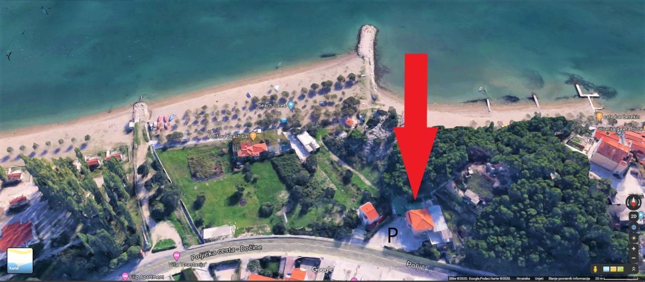 Beach Apartments "Bili Cvitak" Duće Exteriér fotografie